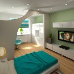 Ložnice Obývací pokoj Design Myšlenky