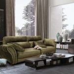 eurobook soffa grön