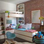 våningssäng för ett barns rum