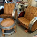 meubles de tonneaux en bois