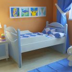 Posuvná postel pro dětskou ložnici