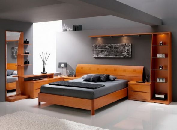 camera da letto moderna