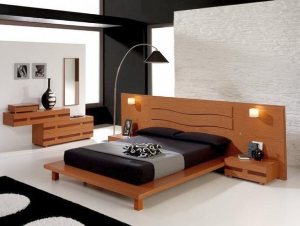 avantgardeinen makuuhuone