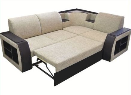 Katil sofa penjuru Sapphire-2