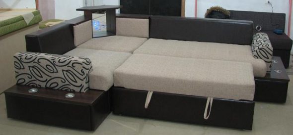 מיטת ספה פינתית