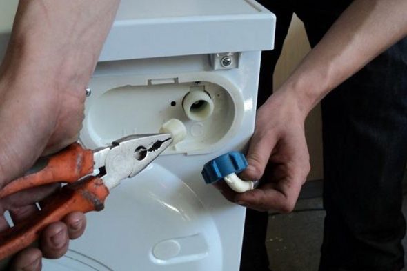 pemasangan mesin basuh