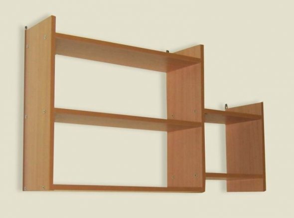 Do-it-yourself wood shelves