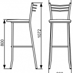 Dimensioni delle sedie