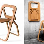 Design moderno sedia pieghevole