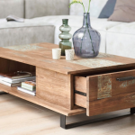 ontwerper houten tafel
