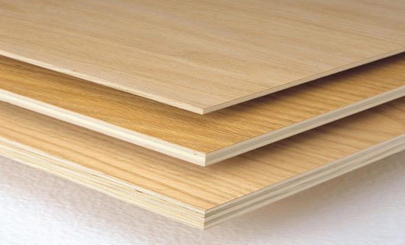 plywood för sängen