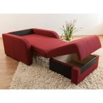 burgundinen tuoli-sänky