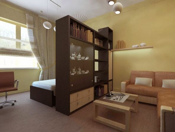 šatní skříň pro obývací pokoj a ložnici