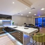 kuchyně obývací pokoj design
