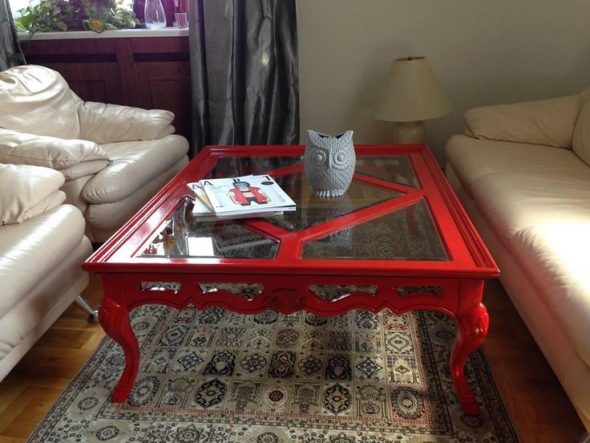 tavolo rosso