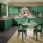 set dapur hijau