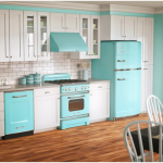 Turquoise keuken