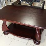 Dřevěný konferenční stolek Eden