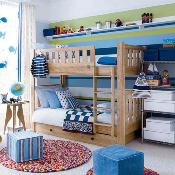 עיצוב חדר ילדים קטן