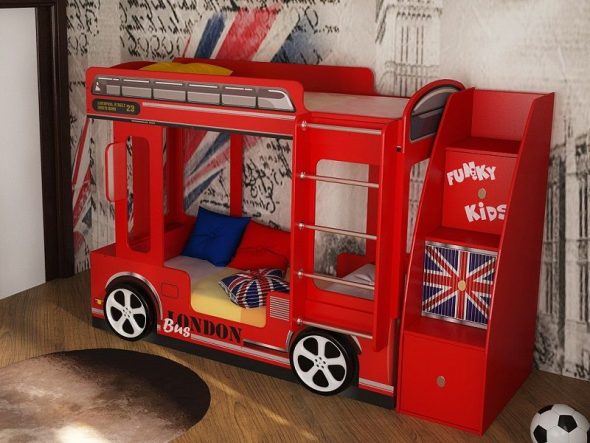 Bunk bed bus london