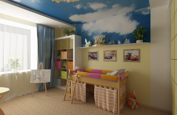 Foto della stanza dei bambini di Feng Shui