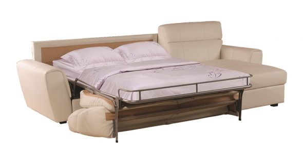 katil sofa dengan chaise longue
