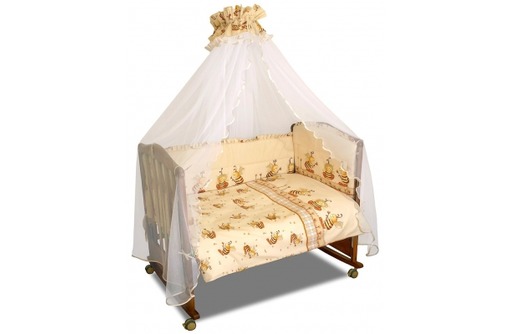set yang indah untuk katil bayi