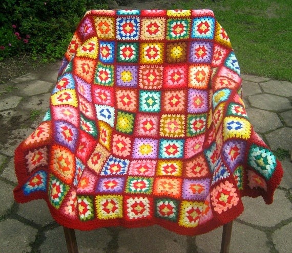 mys na patchwork židle