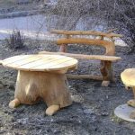 mobili da giardino in legno