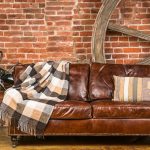 sofa kulit bergaya
