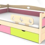 Dětská postel Měkké odstíny