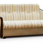 Katil sofa dengan mekanisme imej akordion
