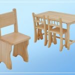 Membuat kerusi tinggi kayu