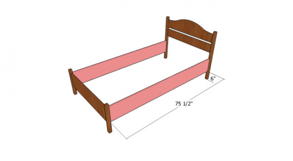 telaio del letto
