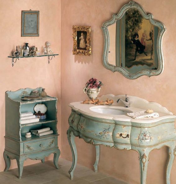 Provence-tyyliset huonekalut - kuva