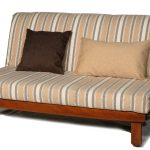 Lipat katil sofa asli pada mekanisme akordion