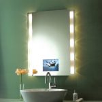 spiegelverlichting in de badkamer