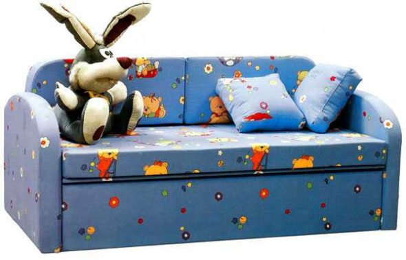 Comodo divano letto per bambini