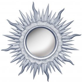 Specchio sole argento