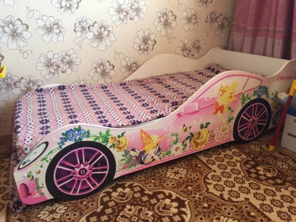 belmarco ágy rózsaszín
