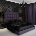 dubbel bed zwarte luxe
