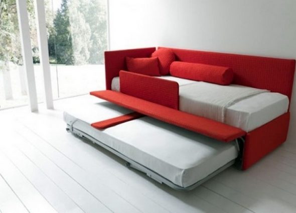 trasformatore divano letto per piccolo appartamento