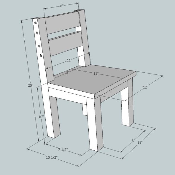 výroba vysoké židle