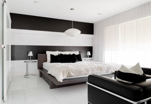 minimalismo della camera da letto