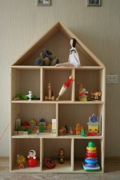 Scaffalature mobili per bambini per giocattoli