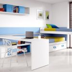 Gyermekek modern, átalakító ággyal, asztallal