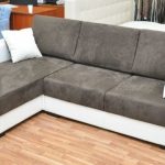 katil sofa dengan suede tilam ortopedik
