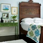 postel dřevěný design
