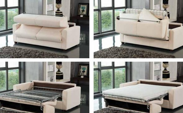 Huraian jenis sofa mengikut jenis transformasi