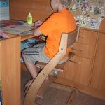 Korrekt hållning med justerbara stolar